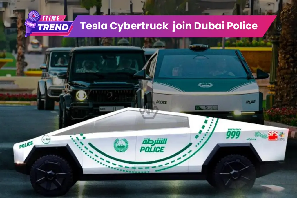 Dubai Police join Tesla Cybertruck