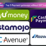 Top 5 Payment gateways without GST India